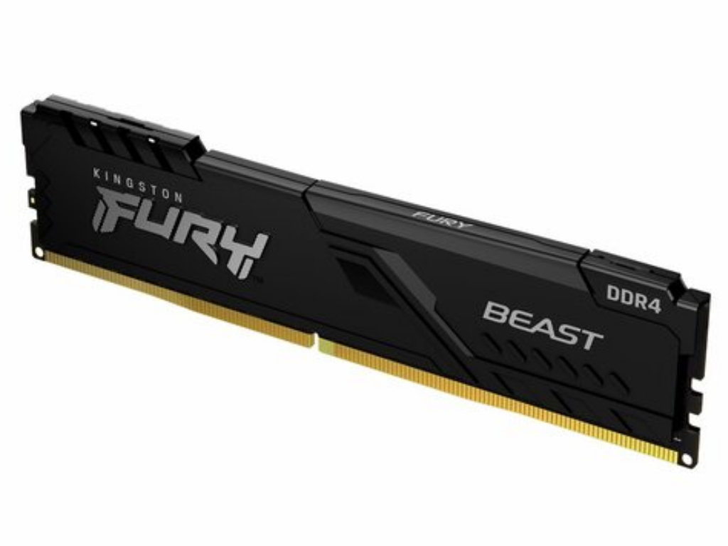 KINGSTON DRAM 32GB 3200MHz DDR4 CL16 DIMM FURY Beast crna EAN: 740617319828-4
